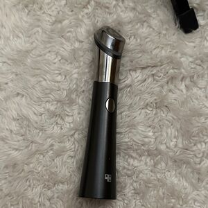 Medicube Black Facial Roller Massager with Stainless Steel Head - Unbranded